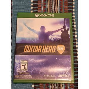 GUITAR HERO LIVE FOR THE XBOX ONE PRE-OWNED ROCK&ROLL VIDEO GAMES XBOX
